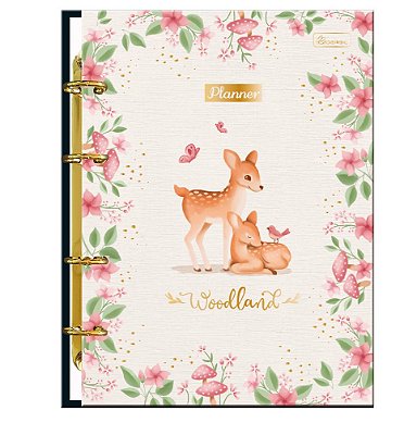 Planner Argolado Permanente Woodland WLPA01