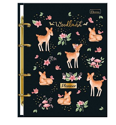 Planner Argolado Permanente Woodland WLPA02