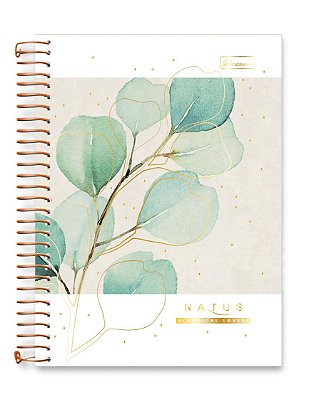 Caderno ¼ capa dura Natus NA1401