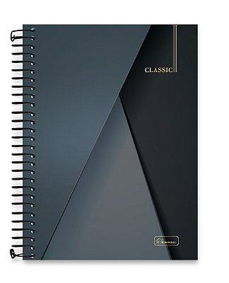 Caderneta 1/8 capa dura Classic CLC01