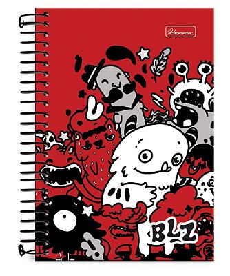 Caderno 1/4 Capa Dura Blz BZ1401