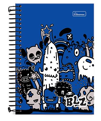 Caderno 1/4 Capa Dura Blz BZ1402