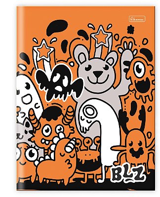 Caderno Brochura Costurado Capa Dura 1/4 Blz BZB04