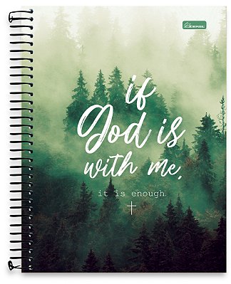 Caderno 1/4 Capa Dura – Bliss Religioso BLR1402