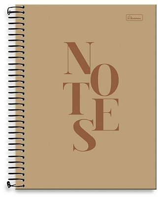 Caderno universitário 01 matéria capa dura Notes NT01