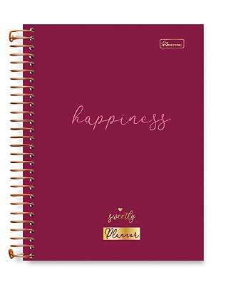 Planner Espiralado Capa Dura Permanente Sweetly SWP04