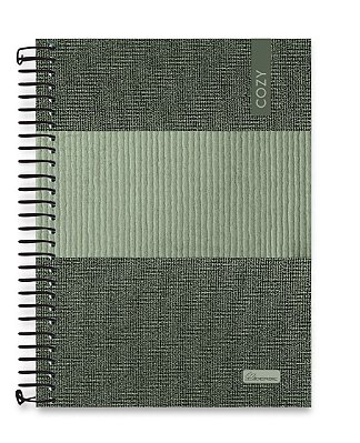 Caderno colegial 01 matéria capa dura Cozy CO01