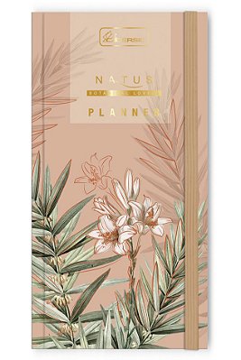 Planner 2 em 1 Costurado Com Elástico Capa Dura Natus NAP2104