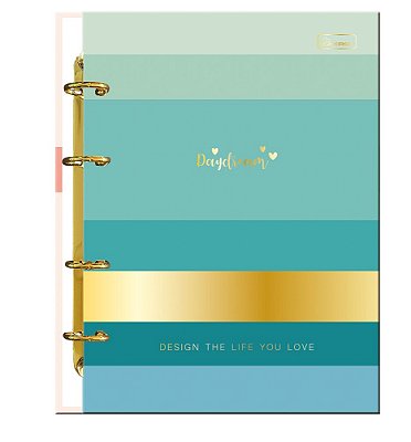 Caderno Colegial Argolado - Folhas Brancas Daydream DDCA04