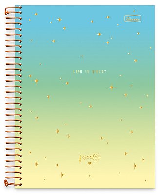 Caderno ¼ Capa Dura Sweetly SW1402