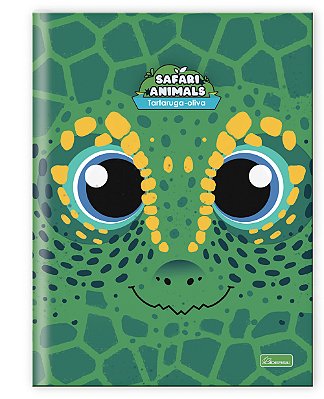 Caderno Capa Dura Costurado Brochura Universitári Safari Animals SNB03