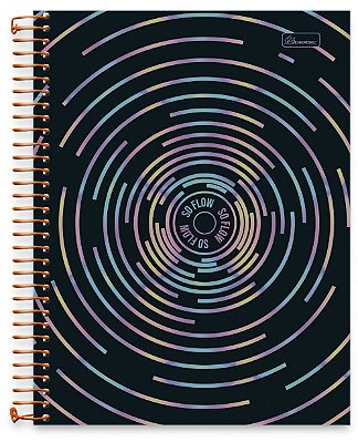 Caderno Universitário 15 Matérias Capa Dura So Flow SL04