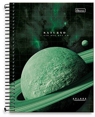 Caderno Universitário 01 Matéria Capa Dura Xplore XP04