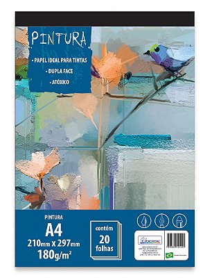 Caderno Colado Pintura Linha Artística CDCP02