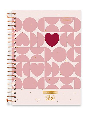 Agenda Espiralada Capa Dura It's Love ILAG01