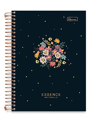 Caderno Colegial 10 Matérias Capa Dura Essence Naturalle EN04