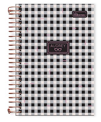 Caderno ¼ Capa Dura Audrey AU01