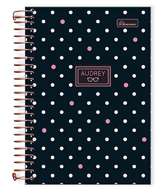 Caderno ¼ Capa Dura Audrey AU03