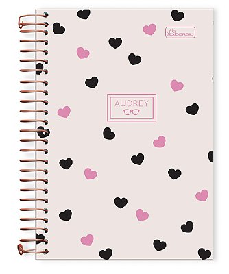 Caderno ¼ Capa Dura Audrey AU04