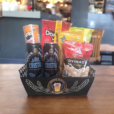 Cesta Cerveja Baden Baden e Aperitivos