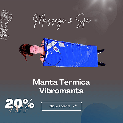 Manta Térmica Corporal Corpo inteiro com infravermelho
