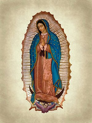 Ícone Nossa Senhora de Guadalupe 1