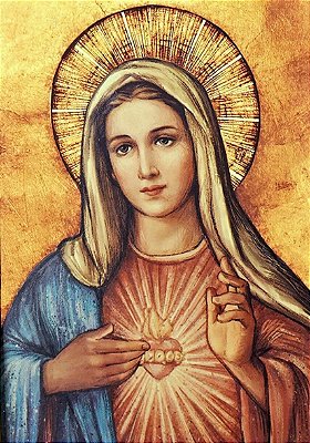 Ícone Imaculado Coração de Maria 1