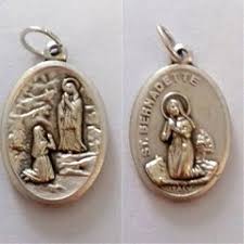 Medalha Italiana N Sra de Lourdes