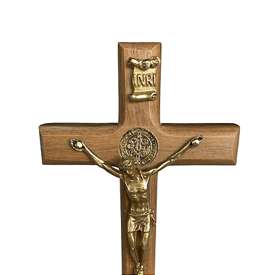 Crucifixo de mesa ou parede - 15cm