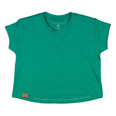 Blusa Cropped Verde