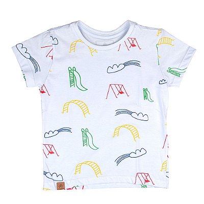 Camiseta Play Ground Branca