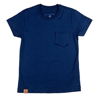 Camiseta Básica Azul Marinho