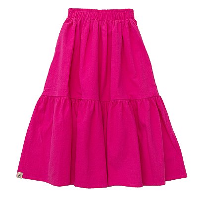 Saia Midi Pink