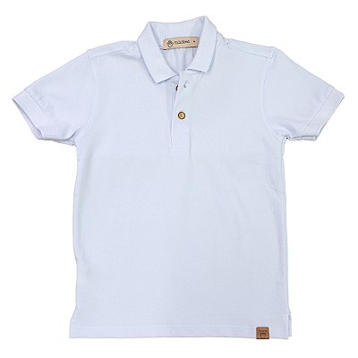 Camisa Polo Branca