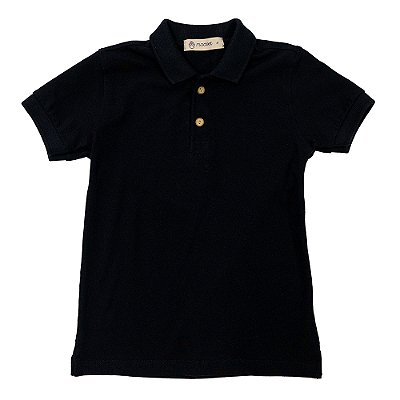 Camisa Polo Preta