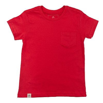Camiseta Básica Vermelha
