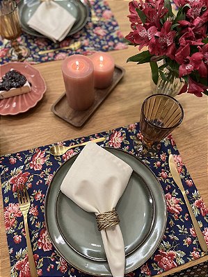 Jogo Americano Flora