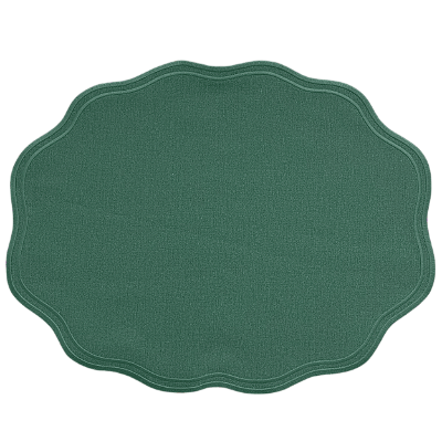 Jogo Americano Bordado Verde Impermeável