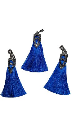 Tassel com strass 10cm