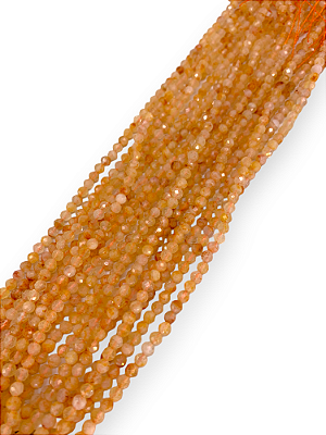 Citrino Micro - Esfera Facetada - 4mm