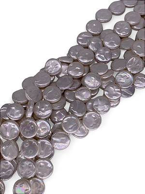 Pérola Shell Moeda 12mm