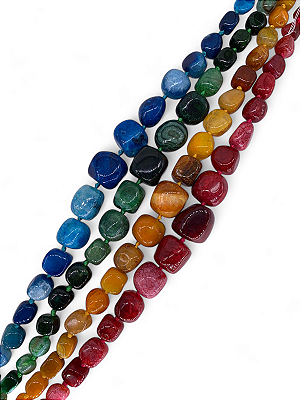 Ágata Tingida Rolada Degradê