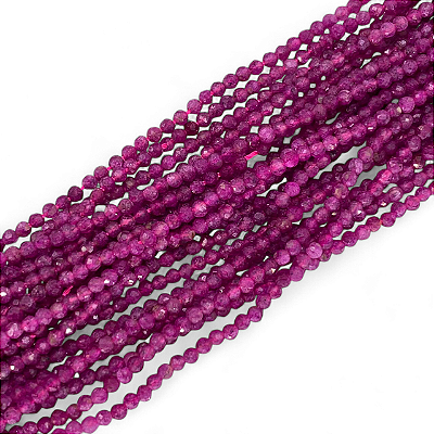 Rubi Micro Esfera Facetada 2mm