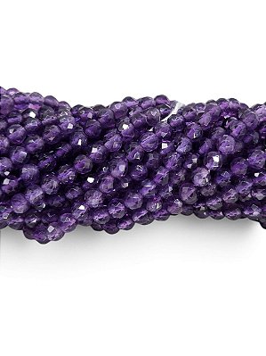 Ametista Micro Esfera Facetada 3mm