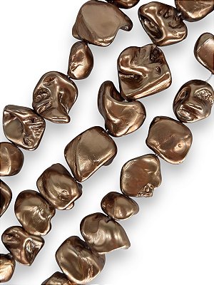 Pérola Shell Irregular Bronze