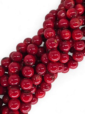 Coral Esfera Vermelho
