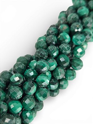 Malaquita Natural Esfera Facetada