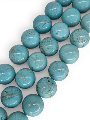 Howlita Azul Esfera Lisa 20mm