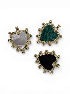 Pingente Coração Chapa