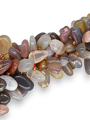 Ágata Cascalho Pedra Rolada